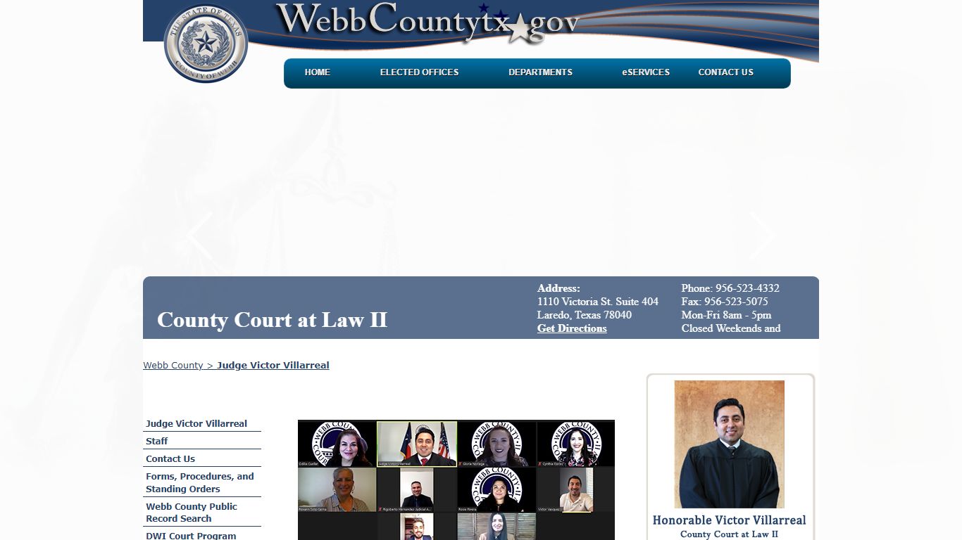 County Court at Law II - Webb County, Texas